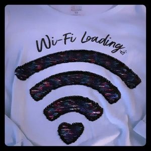 Girls 3/4 sleeve shirt